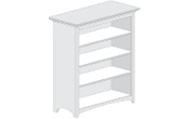 Avondale Single Bookcases