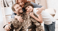 A family of three